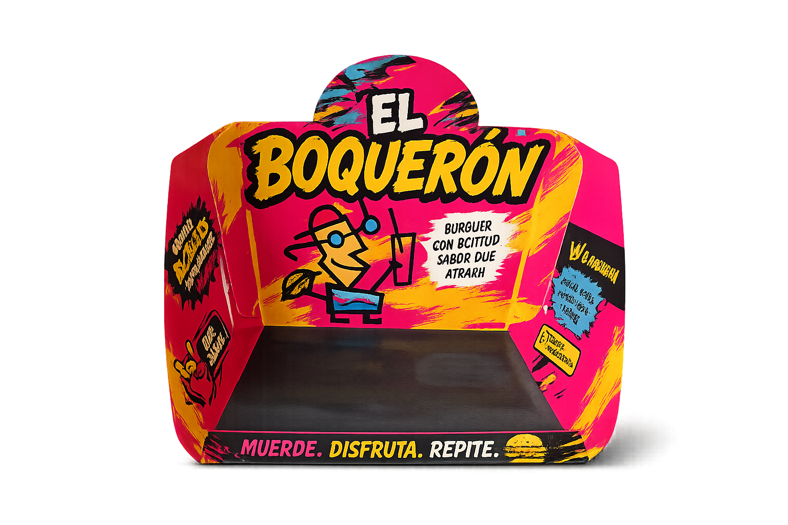 Bandeja Champion El Boquerón — packaging personalizado que enamora, DuoPrint
