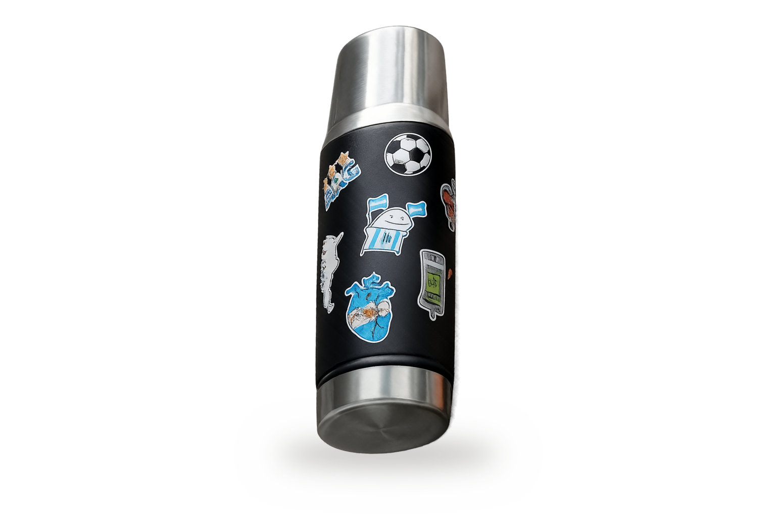 Termo personalizado con stickers