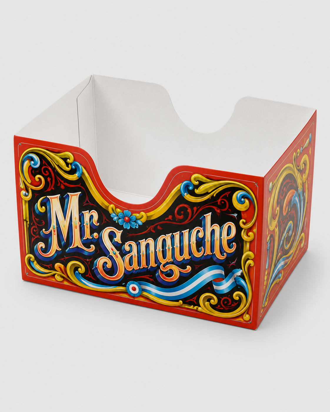 Caja para sándwich personalizada — DuoPrint