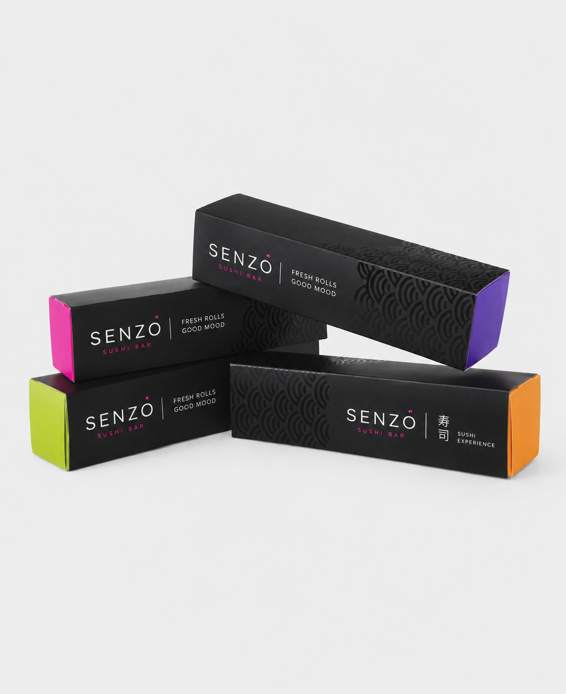 Caja de sushi tipo cerilla (deslizante) personalizada — DuoPrint